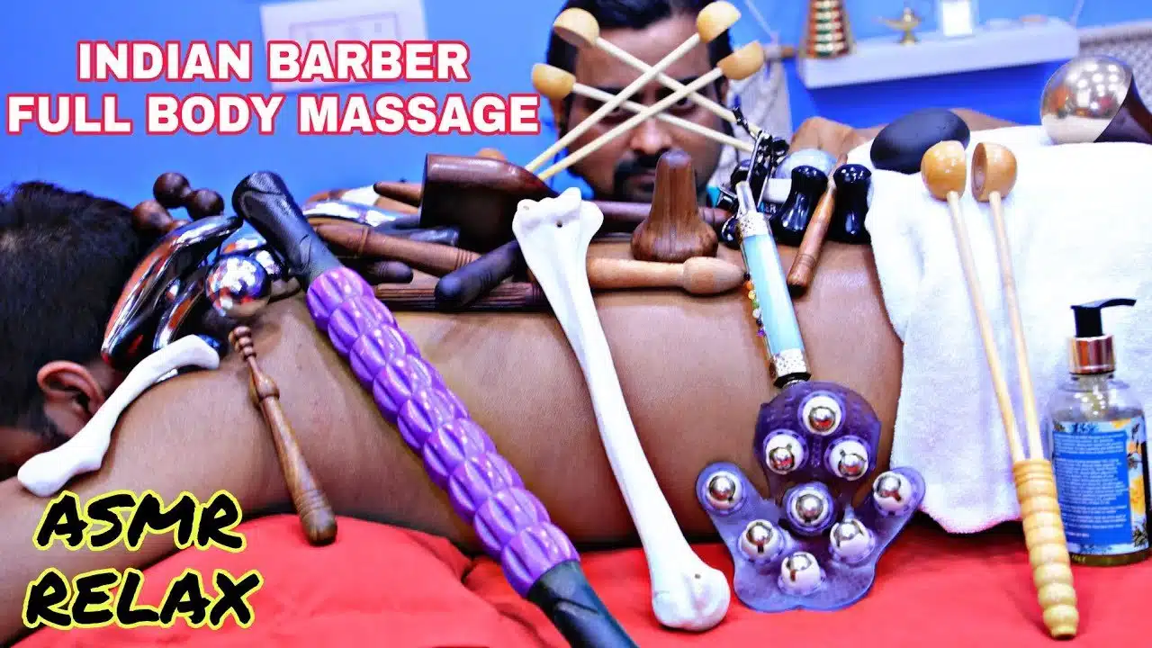 Experience the Magic: Complete ASMR Massage with Tools!