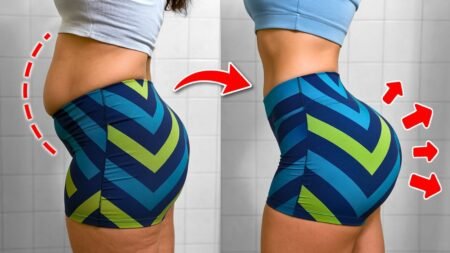 10 Easy Exercises for Slimmer Waist and Bigger Glutes for